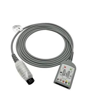 CABLE TRONCAL ECG, 5 HILOS, DEFIB, AHA/IEC, 5M, REUSABLE SERIE IM