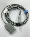 CABLE TRONCAL ECG, 5 HILOS, DEFIB, AHA/IEC, 2.7M, REUSABLE, SERIE IM