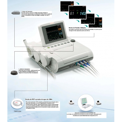 [1-004-00003] MONITOR FETAL & MATERNO, MONITOR FETAL F6